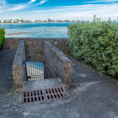 Maison Charmante Au Pouliguen Avec Accès Direct à La Casa de Férias