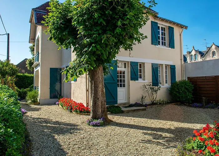 Maison Charmante Au Pouliguen Avec Acces Direct A La *